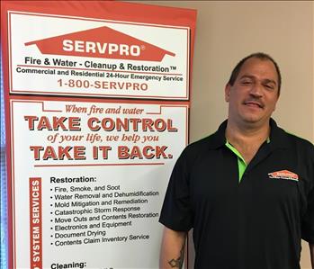 David Frese, team member at SERVPRO of Eastern Rockland County
