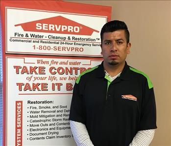 Abel Saldana, team member at SERVPRO of Eastern Rockland County